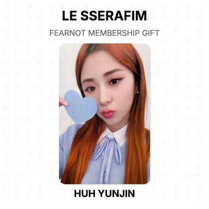 LE SSERAFIM FEARNOT MEMBERSHIP GIFT Official Photocard