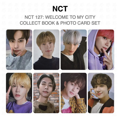 NCT 127: WELCOME TO MY CITY COLLECT BOOK & PHOTO CARD SET Official Photocard