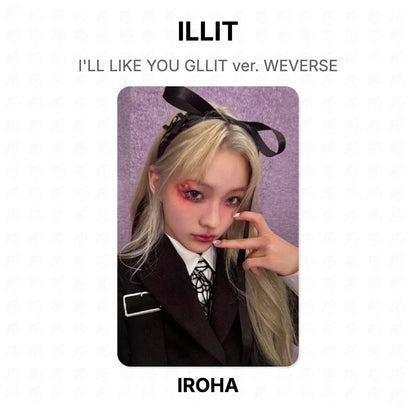 ILLIT I'LL LIKE YOU GLLIT ver. WEVERSE Official Photocard
