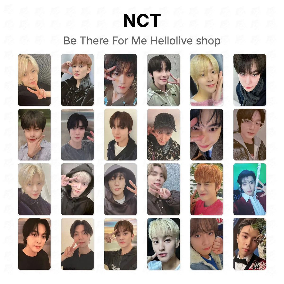 NCT Be There For Me Hellolive shop Official Photocard