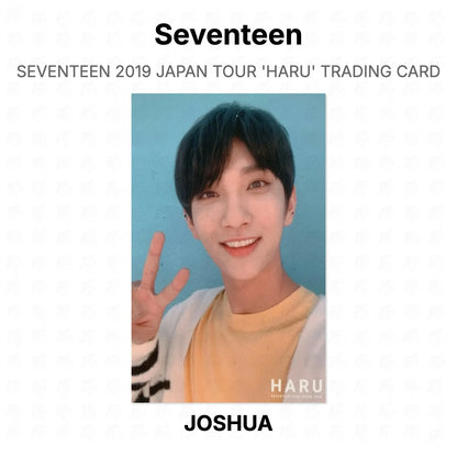 Seventeen 2019 JAPAN TOUR 'HARU' TRADING CARD Official Photocard
