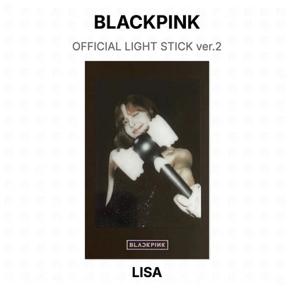 BLACKPINK OFFICIAL LIGHT STICK ver.2 Official Photocard
