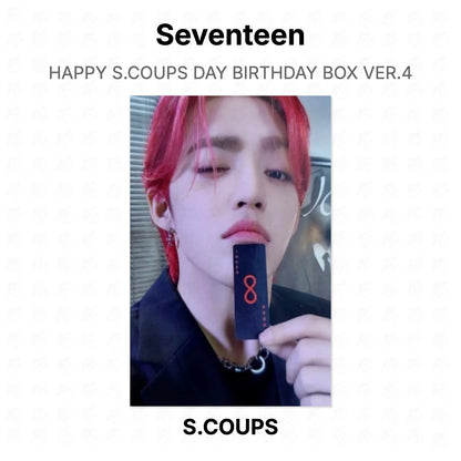Seventeen HAPPY S.COUPS DAY BIRTHDAY BOX VER.4 Official Photocard