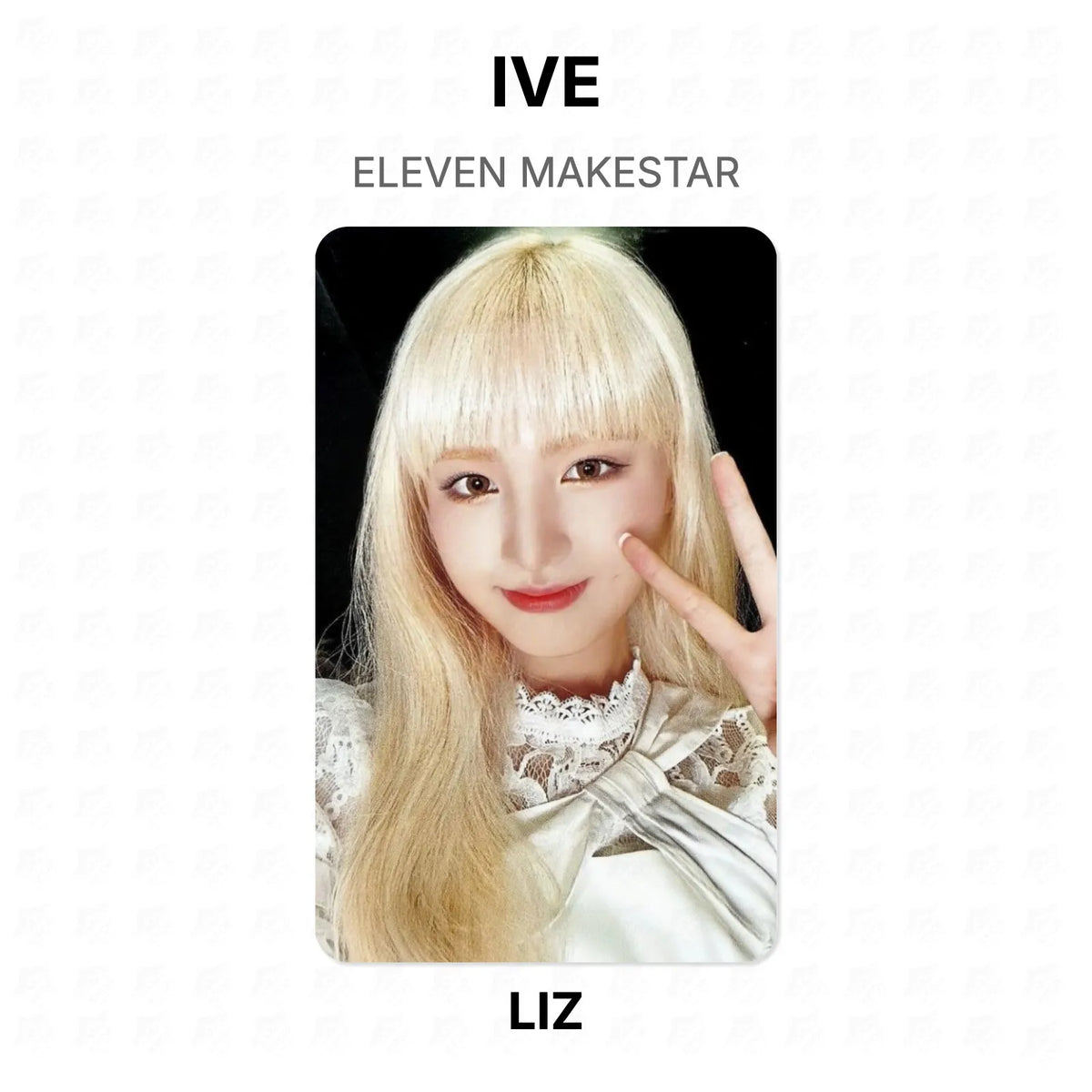 IVE ELEVEN MAKESTAR Official Photocard