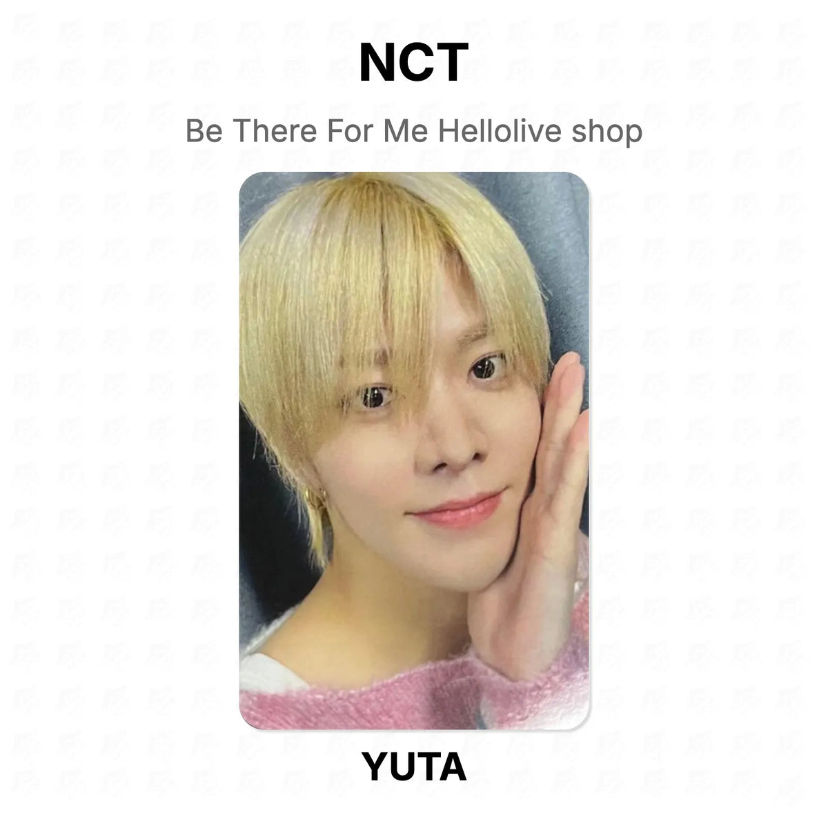 NCT Be There For Me Hellolive shop Official Photocard