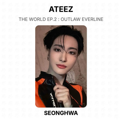 ATEEZ THE WORLD EP.2 : OUTLAW EVERLINE Official Photocard