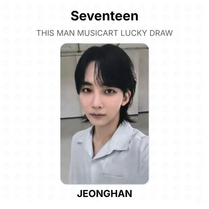 Seventeen THIS MAN MUSICART LUCKY DRAW Official Photocard