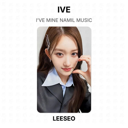 IVE I'VE MINE NAMIL MUSIC Official Photocard