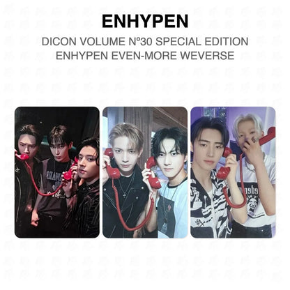 ENHYPEN DICON VOLUME Nº30 SPECIAL EDITION ENHYPEN EVEN-MORE WEVERSE Official Photocard