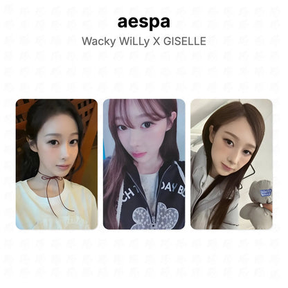 aespa Wacky WiLLy X GISELLE Official Photocard