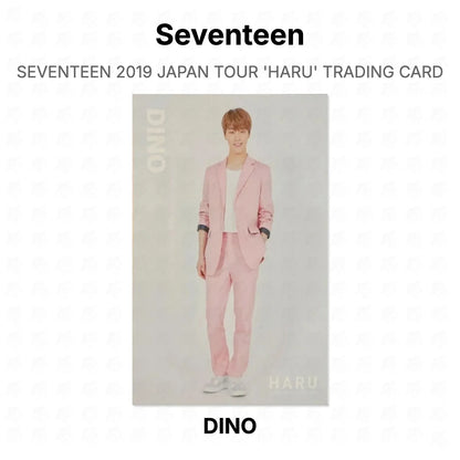 Seventeen 2019 JAPAN TOUR 'HARU' TRADING CARD Official Photocard