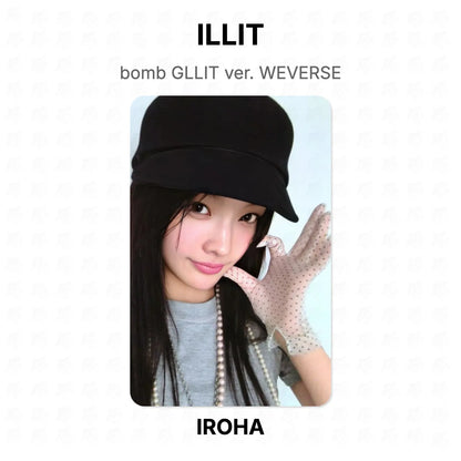 ILLIT bomb GLLIT ver. WEVERSE Official Photocard