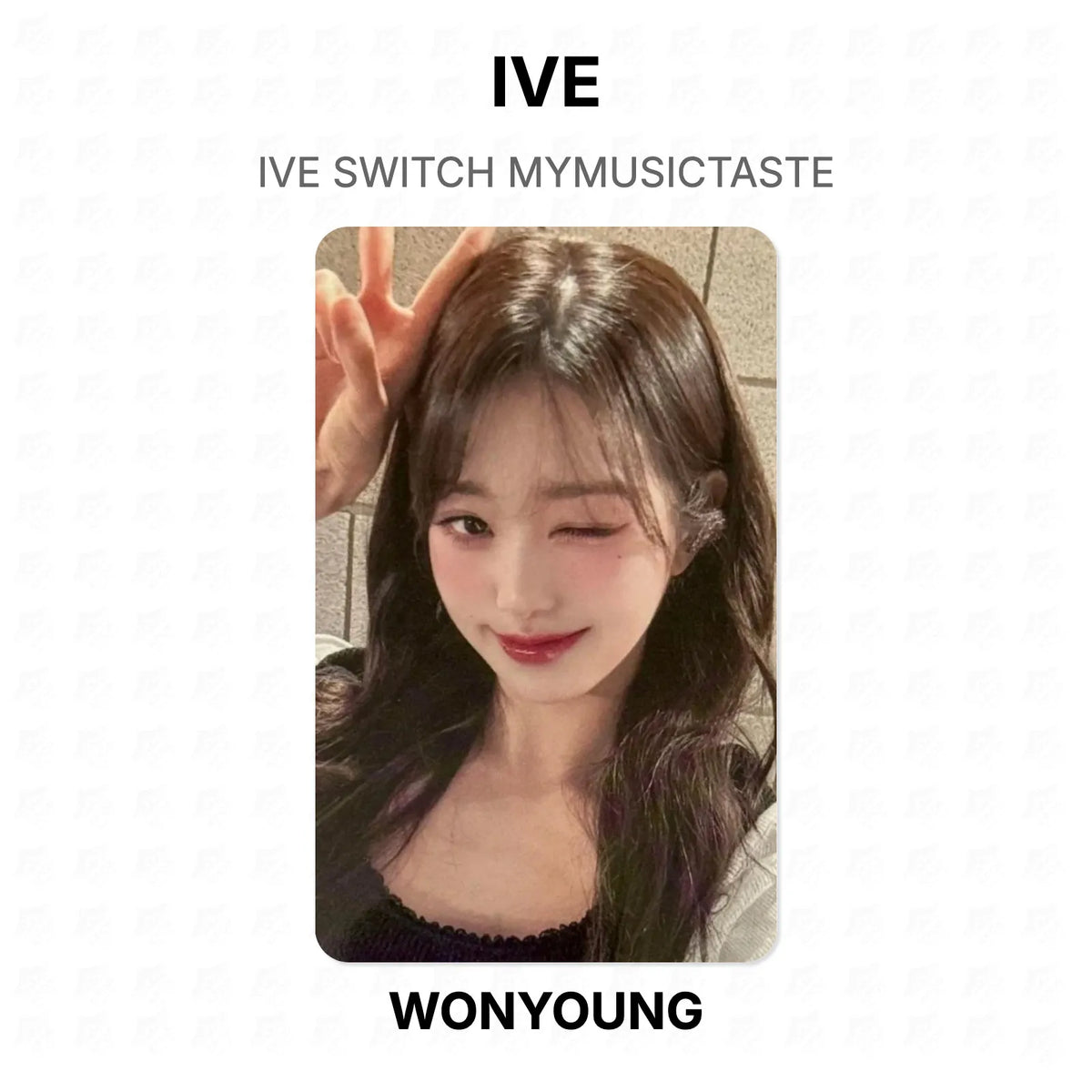 IVE SWITCH MYMUSICTASTE Official Photocard