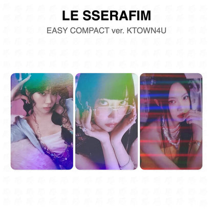 LE SSERAFIM EASY COMPACT ver. KTOWN4U Official Photocard