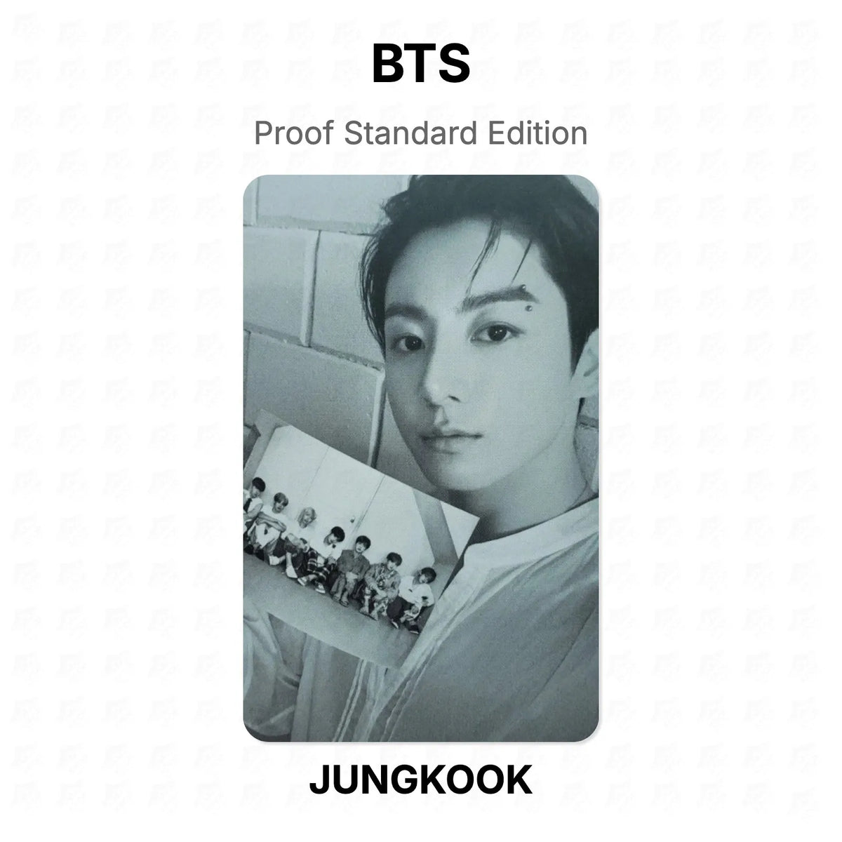 BTS Proof Standard Edition virallinen Photocard