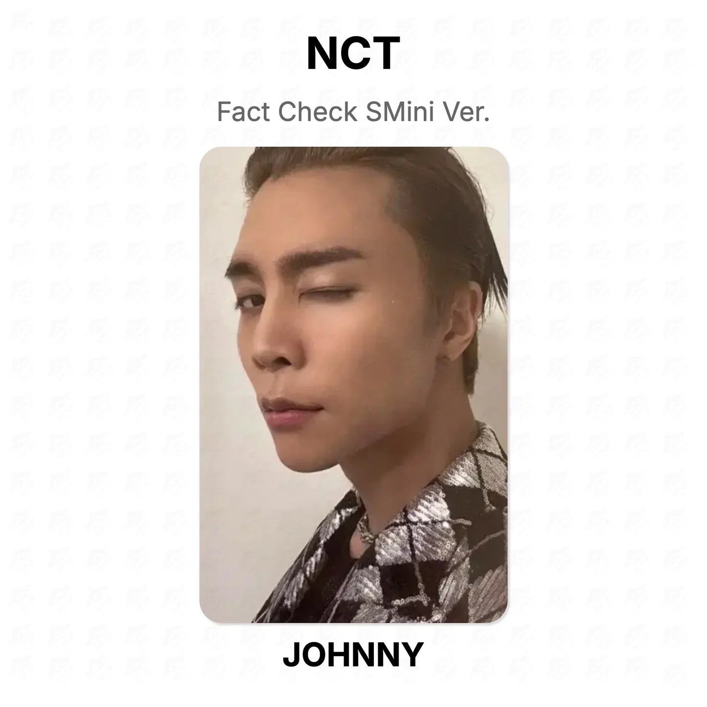 NCT Fact Check SMini Ver. Official Photocard