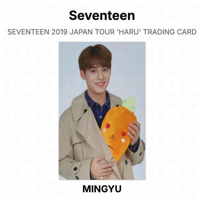 Seventeen 2019 JAPAN TOUR 'HARU' TRADING CARD Official Photocard