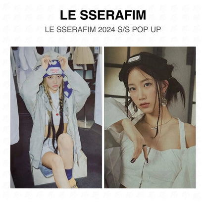 LE SSERAFIM 2024 S/S POP UP Official Photocard