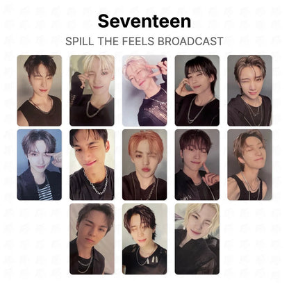 Seventeen SPILL THE FEELS BROADCAST Official Photocard