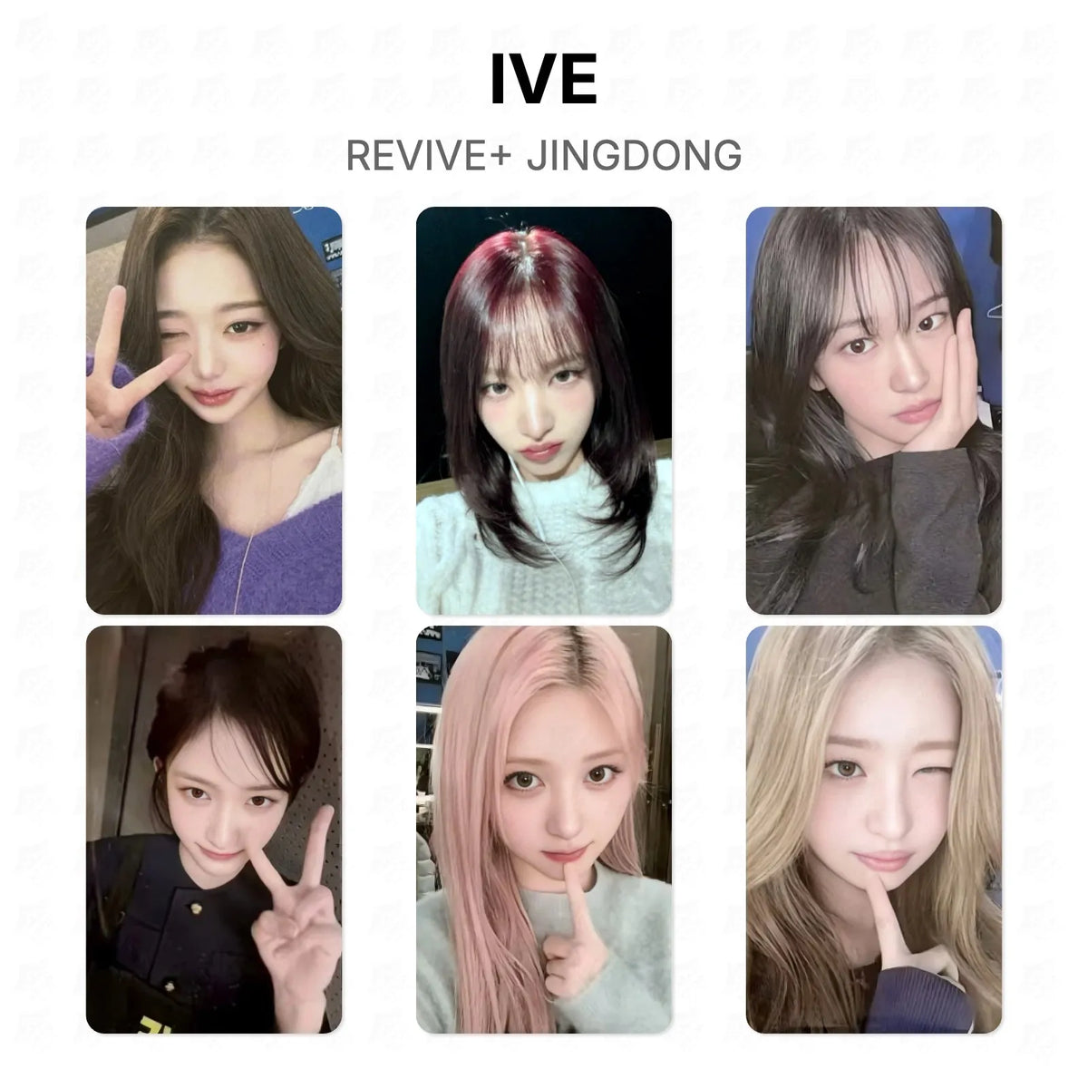 IVE REVIVE+ JINGDONG Official Photocard