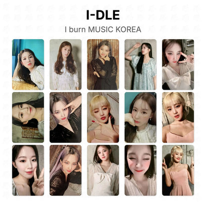 I-DLE I burn MUSIC KOREA Official Photocard