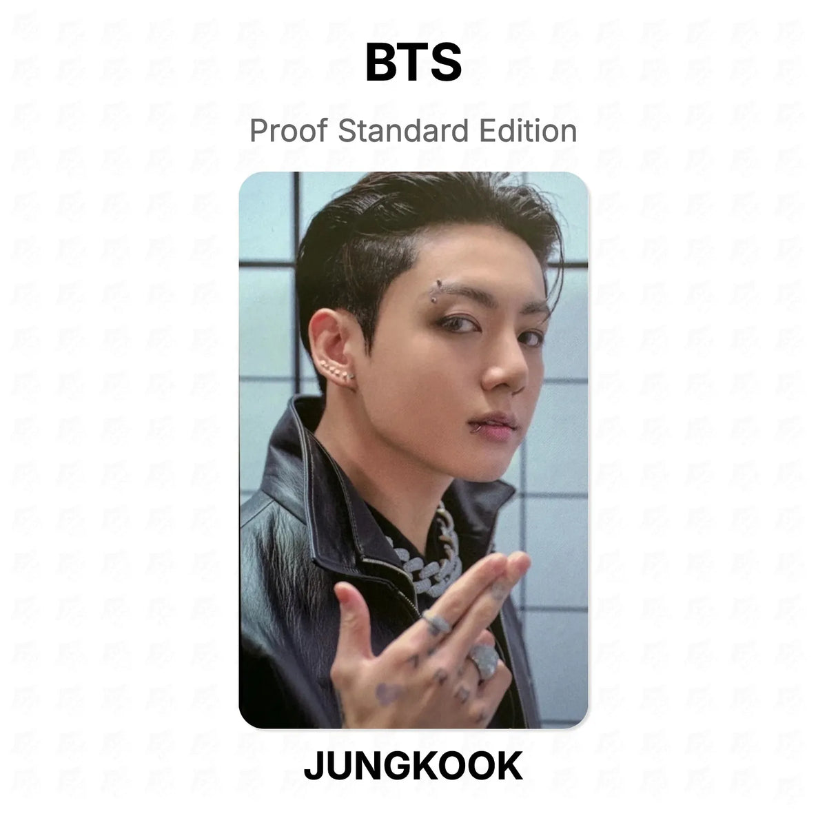BTS Proof Standard Edition virallinen Photocard