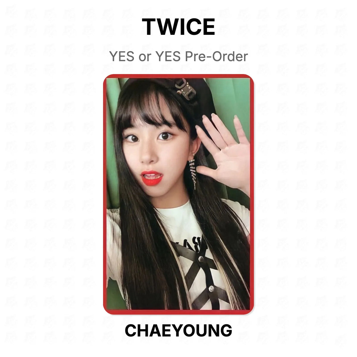 TWICE YES or YES Pre-Order Official Photocard