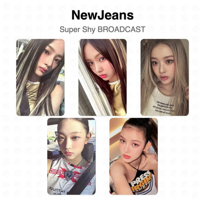 NewJeans Super Shy BROADCAST Official Photocard