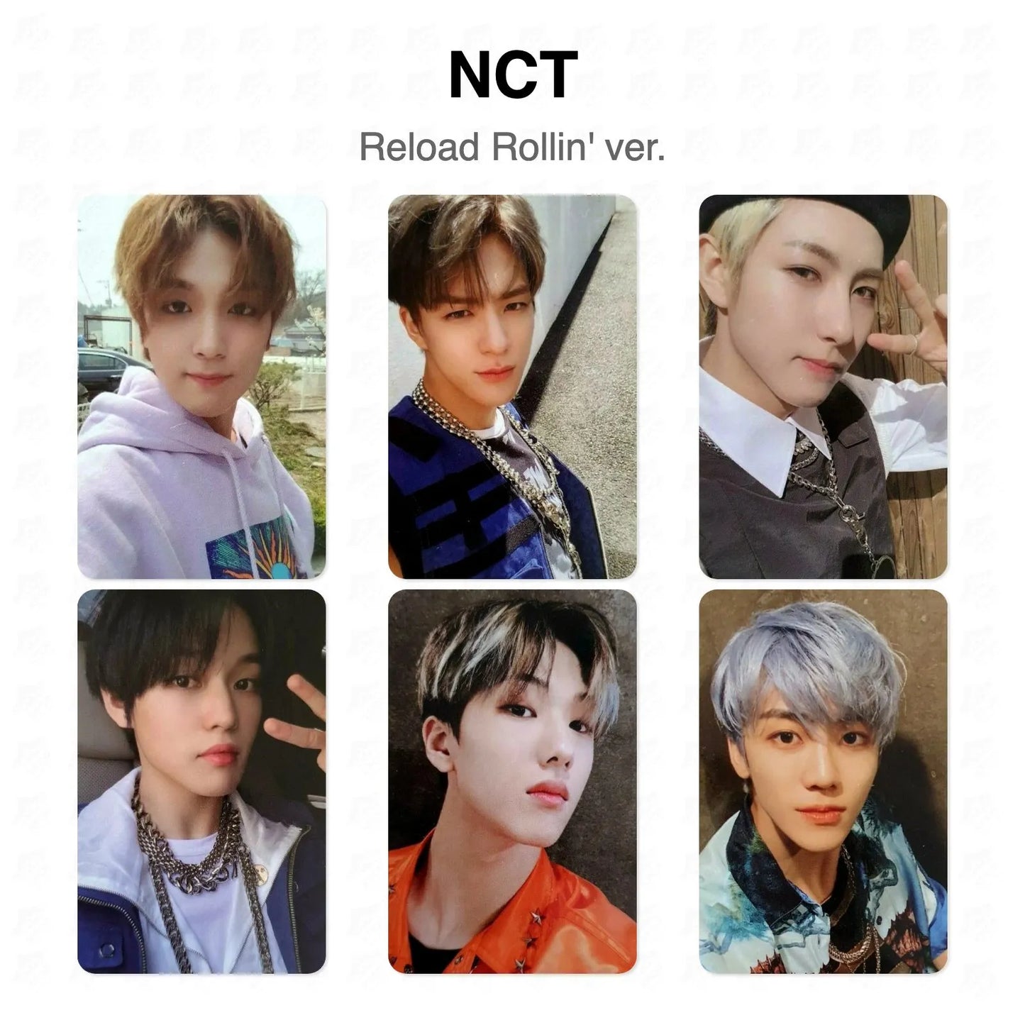 NCT Reload Rollin' ver. Official Photocard