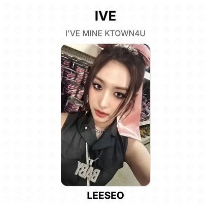 IVE I'VE MINE KTOWN4U Official Photocard