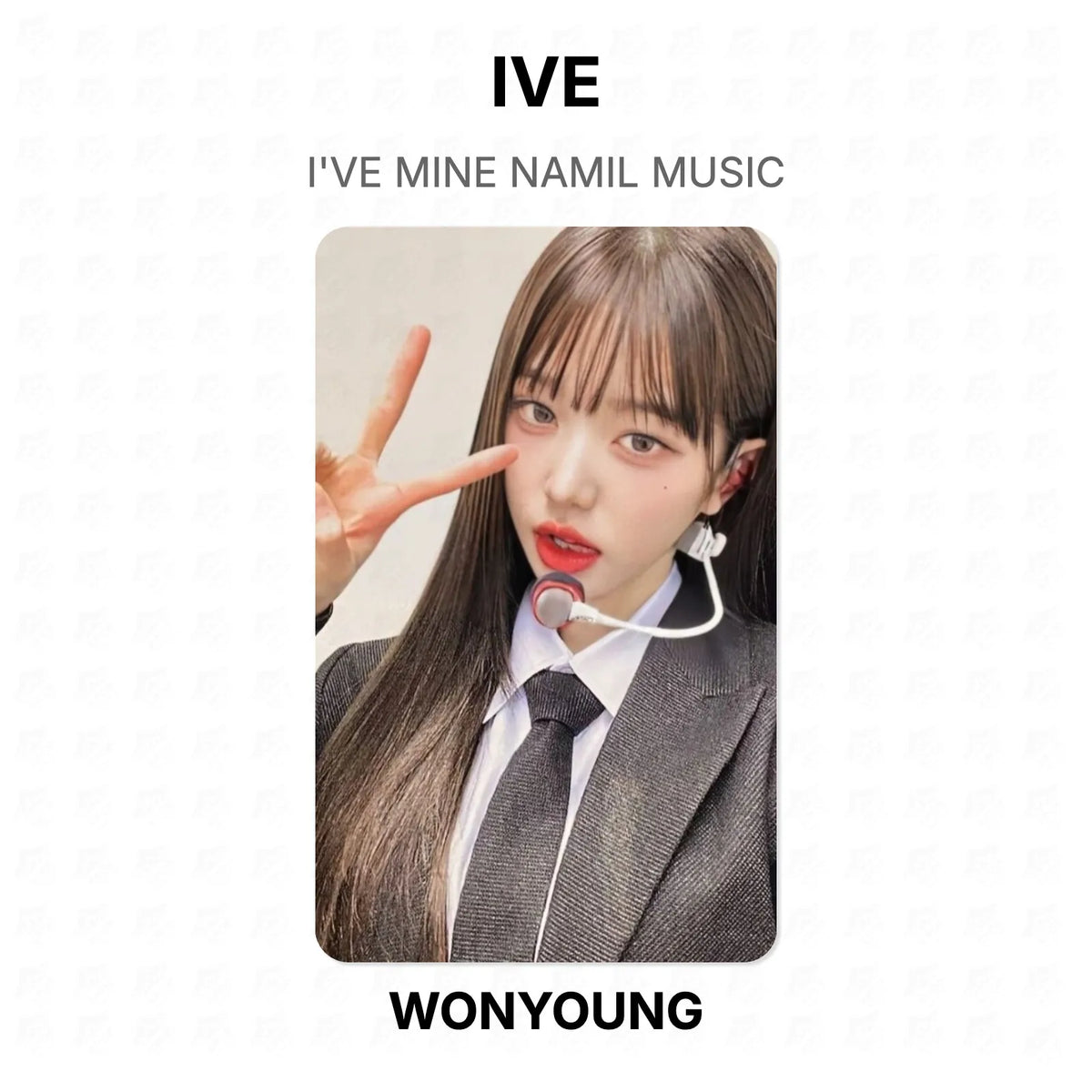 IVE I'VE MINE NAMIL MUSIC Official Photocard