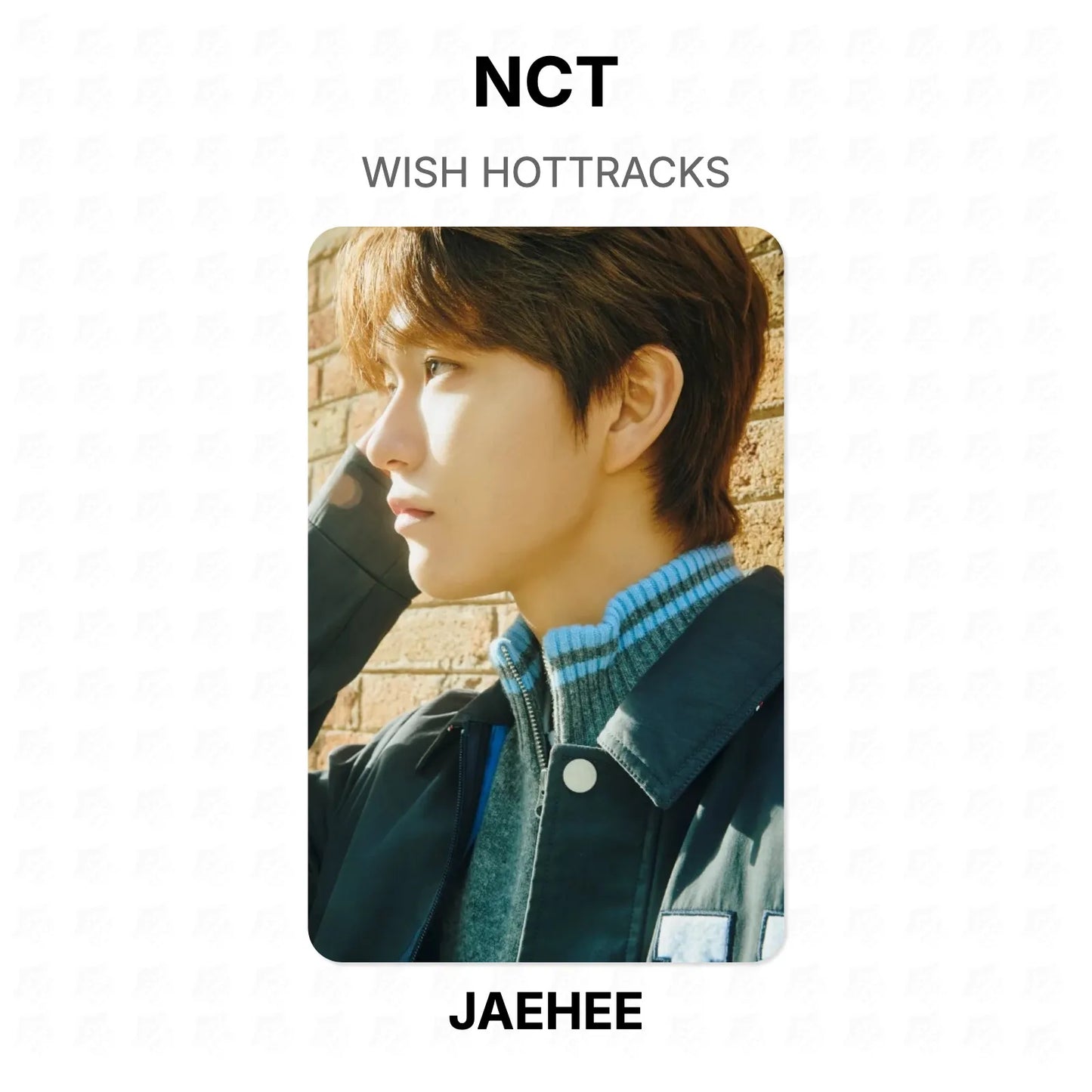NCT WISH HOTTRACKS Official Photocard