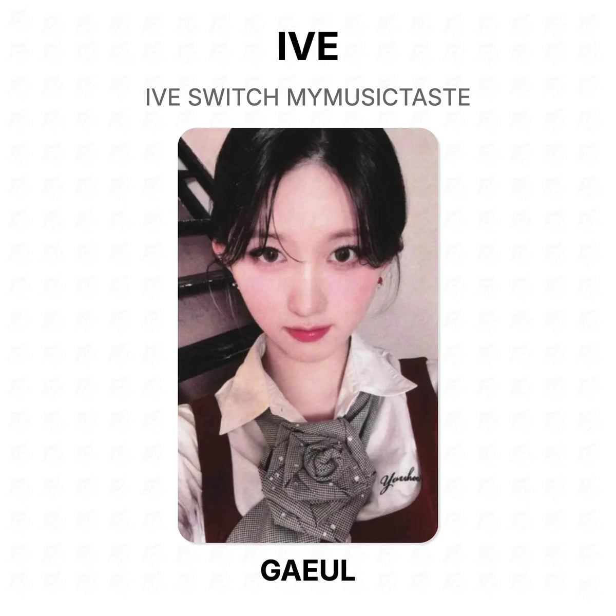 IVE SWITCH MYMUSICTASTE Official Photocard