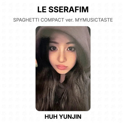 LE SSERAFIM SPAGHETTI COMPACT ver. MYMUSICTASTE Official Photocard
