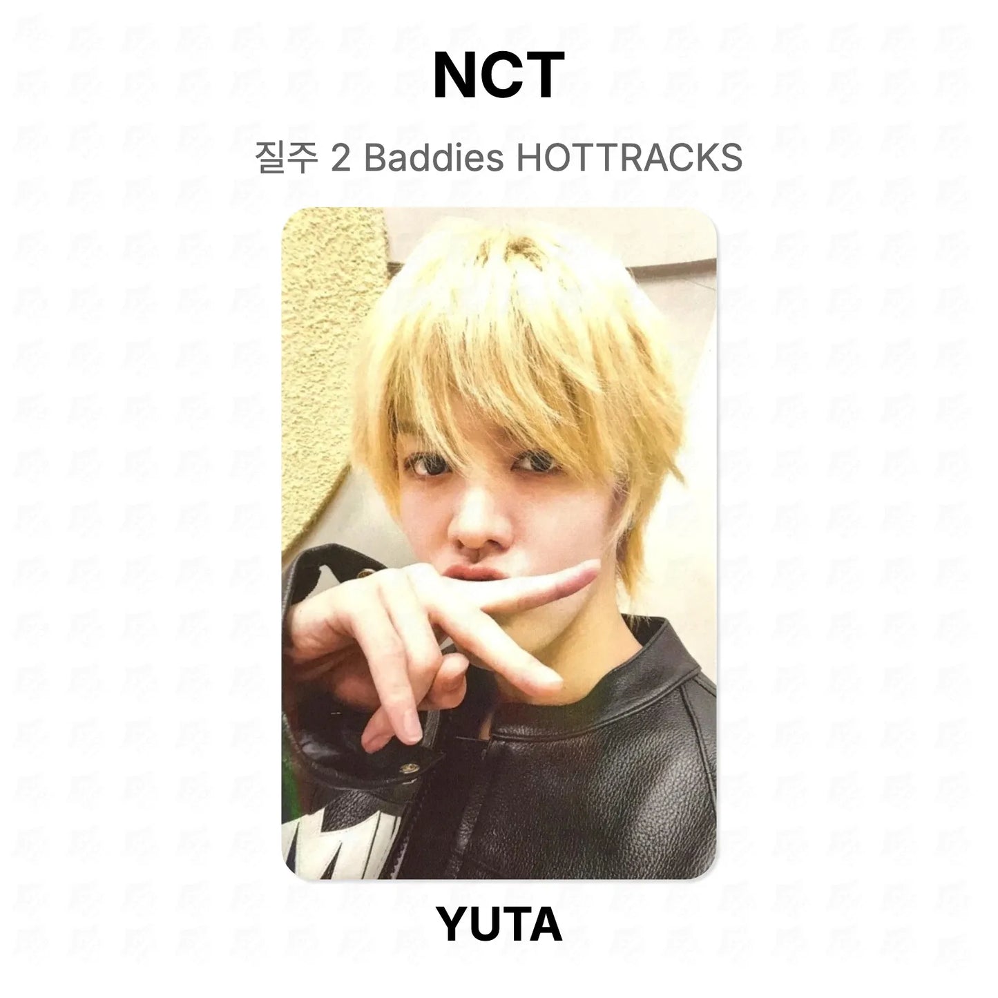 NCT 질주 2 Baddies HOTTRACKS Official Photocard