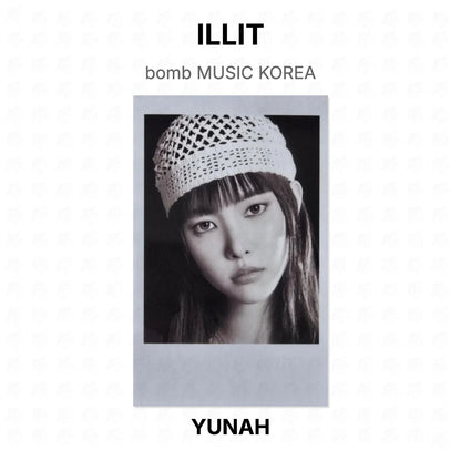 ILLIT bomb MUSIC KOREA Official Photocard