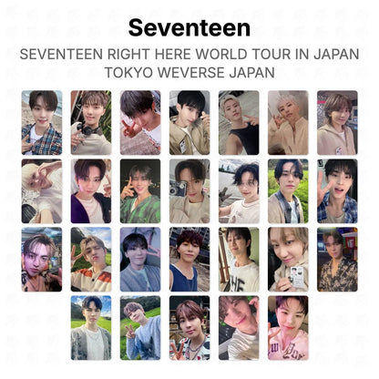 Seventeen RIGHT HERE WORLD TOUR IN JAPAN TOKYO WEVERSE JAPAN Official Photocard