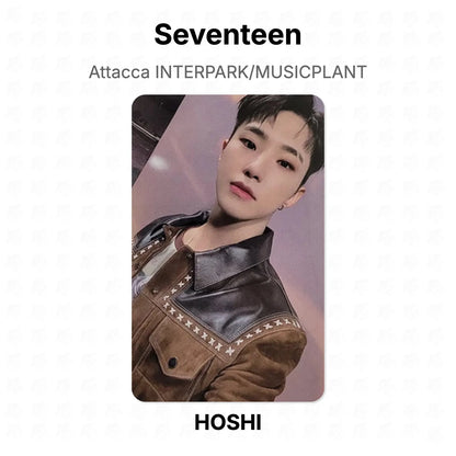 Seventeen Attacca INTERPARK/MUSICPLANT photocard ufficiale