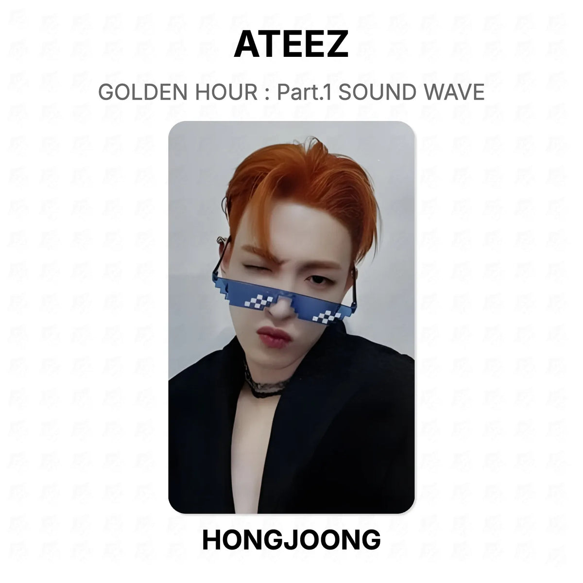 ATEEZ GOLDEN HOUR : Part.1 SOUND WAVE Official Photocard