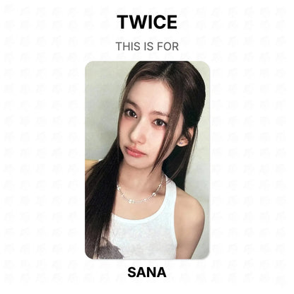 TWICE THIS IS FOR Official Photocard