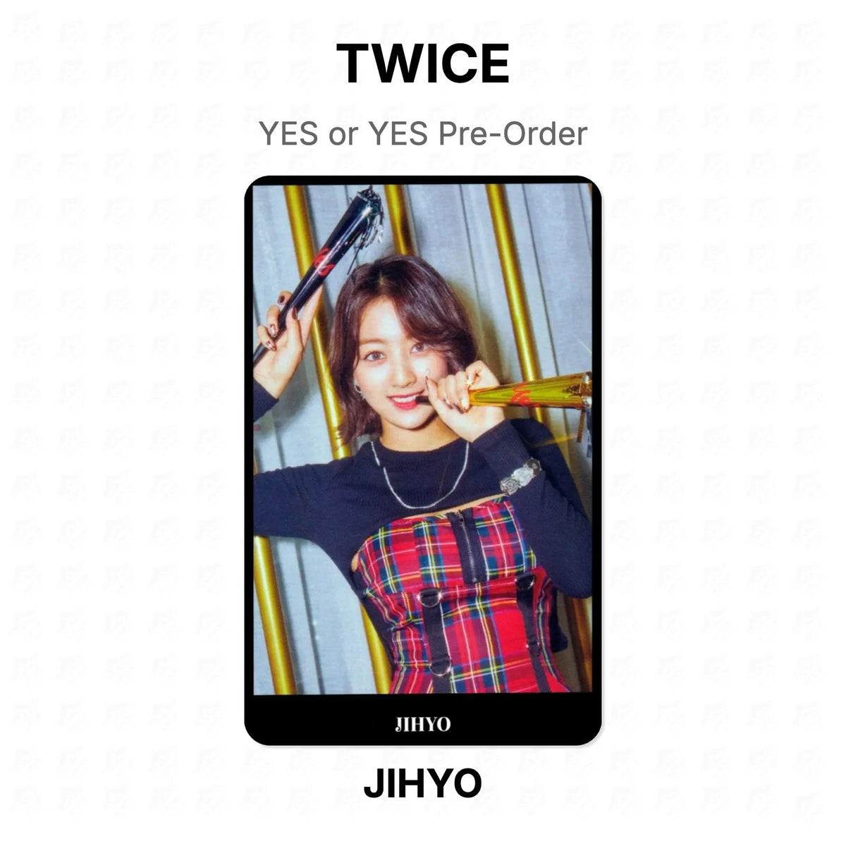 TWICE YES or YES Pre-Order Official Photocard