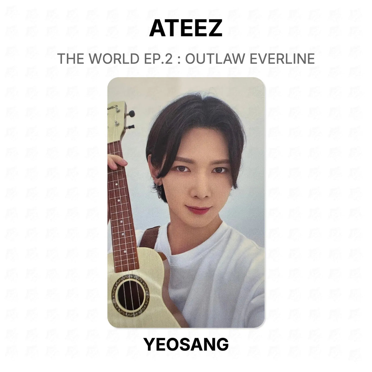 ATEEZ THE WORLD EP.2 : OUTLAW EVERLINE Official Photocard
