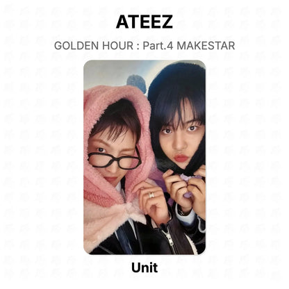 ATEEZ GOLDEN HOUR : Part.4 MAKESTAR Official Photocard
