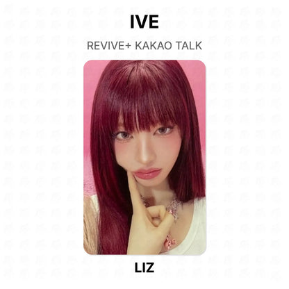 IVE REVIVE+ KAKAO TALK Official Photocard