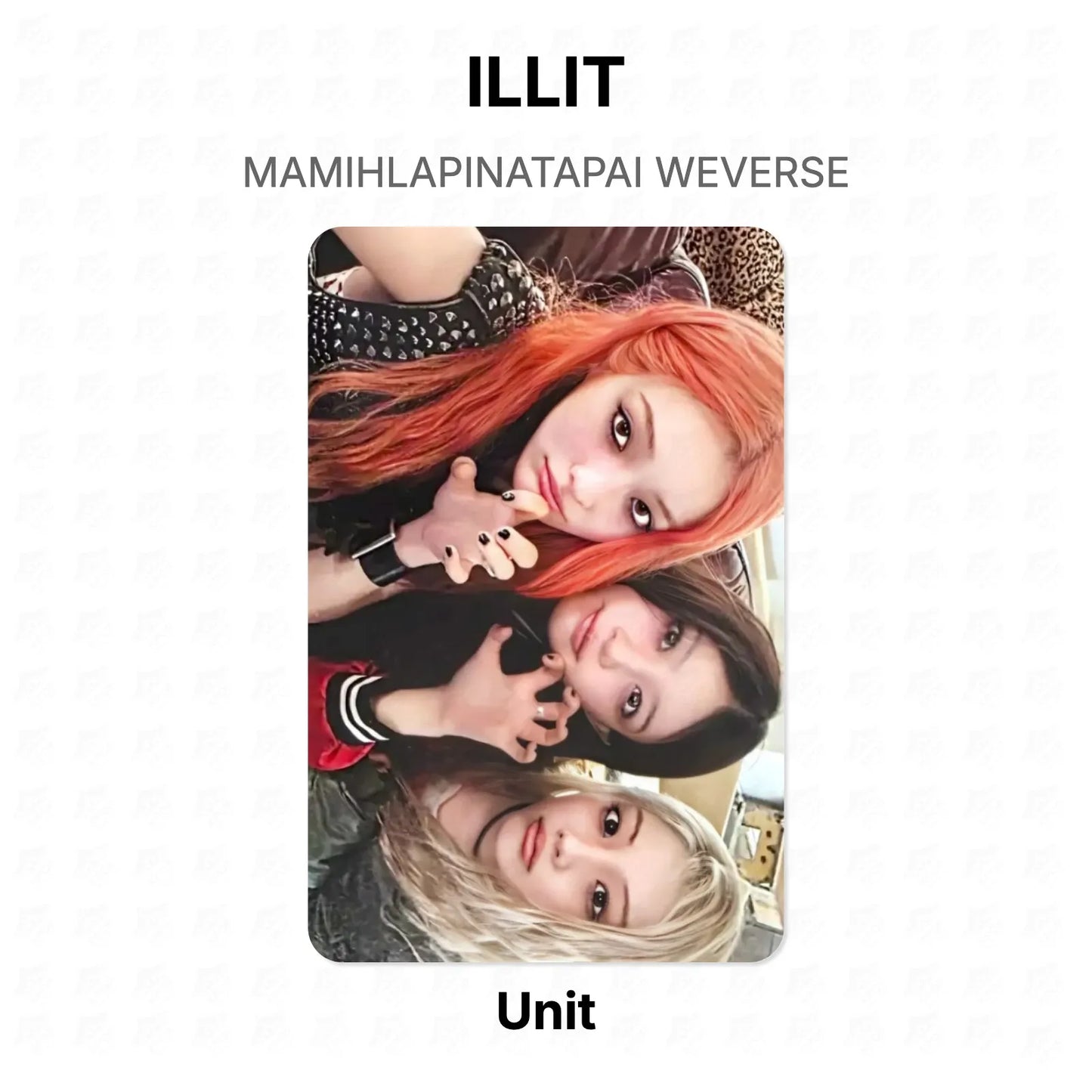 ILLIT MAMIHLAPINATAPAI WEVERSE Official Photocard