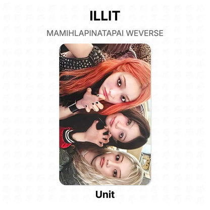 ILLIT MAMIHLAPINATAPAI WEVERSE Official Photocard