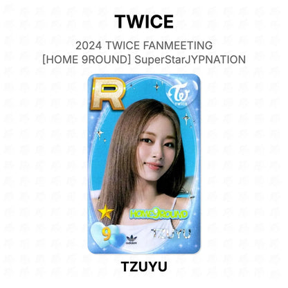 TWICE 2024 TWICE FANMEETING [HOME 9ROUND] SuperStarJYPNATION Official Photocard