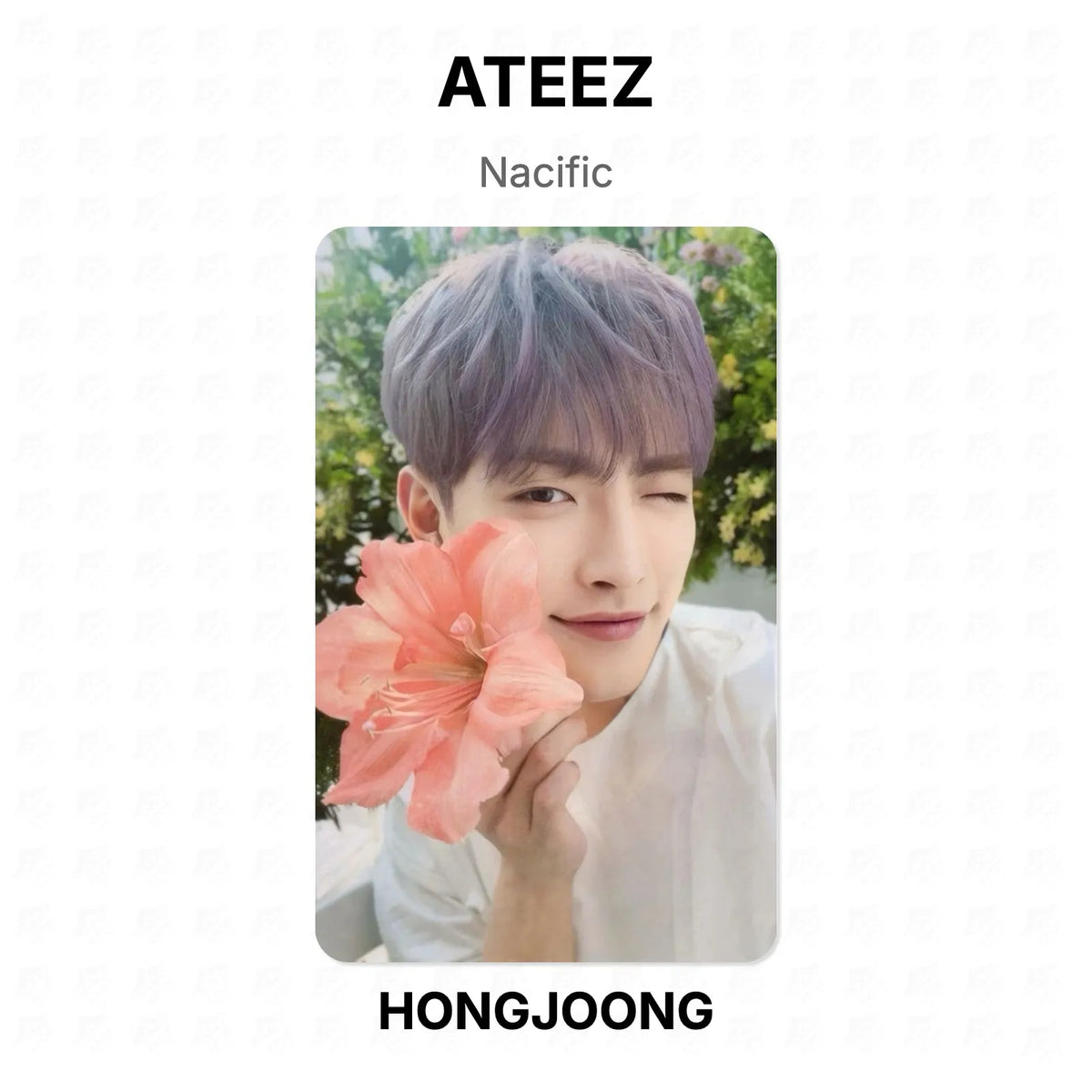 ATEEZ Nacific Official Photocard