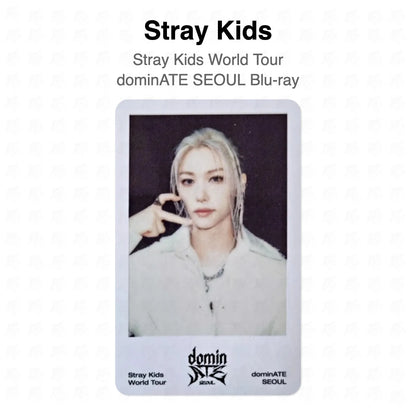 Stray Kids World Tour dominATE SEOUL Blu-ray 官方小卡