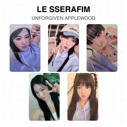 LE SSERAFIM UNFORGIVEN APPLEWOOD Official Photocard